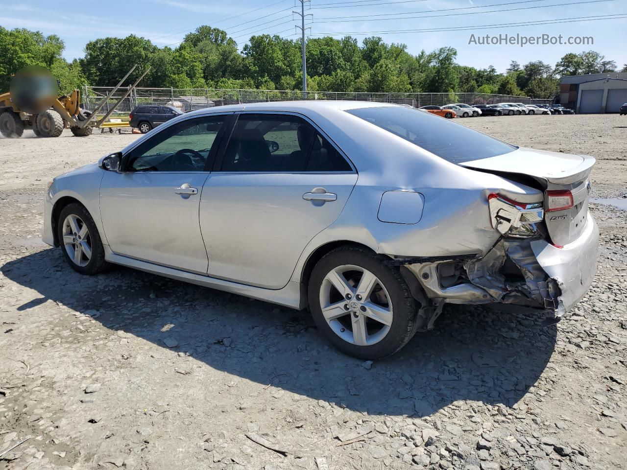 2014 Toyota Camry L Silver vin: 4T1BF1FK5EU332193