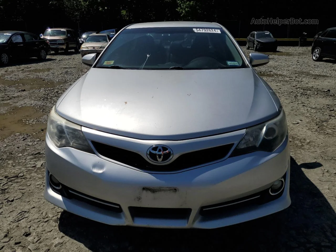 2014 Toyota Camry L Silver vin: 4T1BF1FK5EU332193