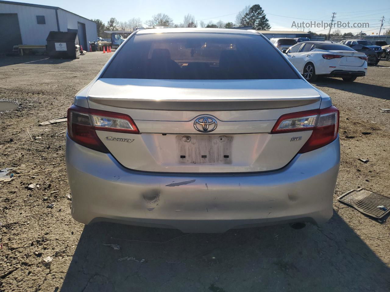 2014 Toyota Camry L Silver vin: 4T1BF1FK5EU359572