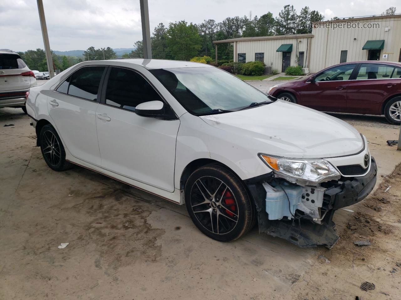 2014 Toyota Camry L White vin: 4T1BF1FK5EU395407