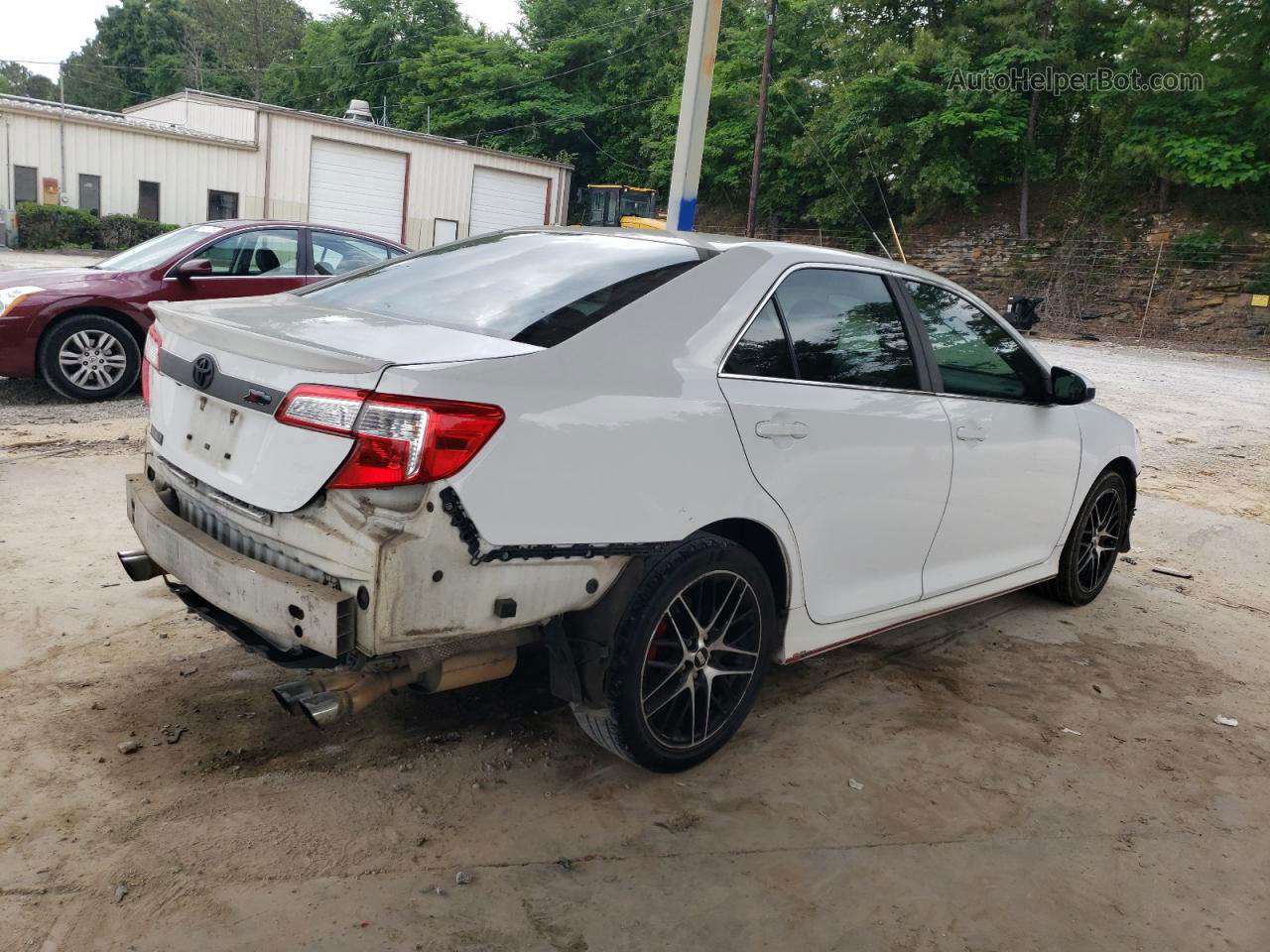 2014 Toyota Camry L White vin: 4T1BF1FK5EU395407