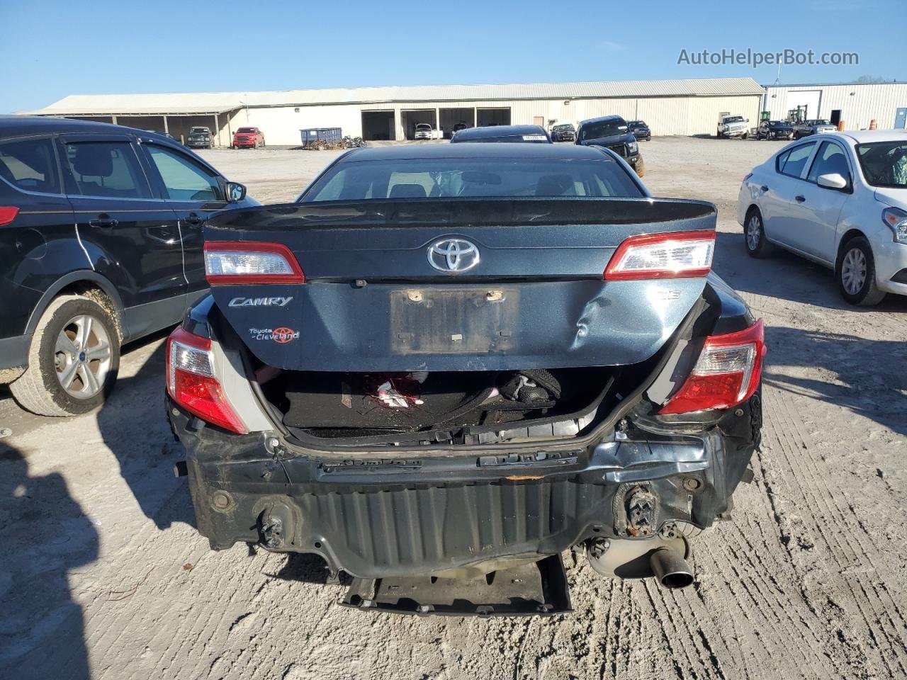 2014 Toyota Camry L Gray vin: 4T1BF1FK5EU424629