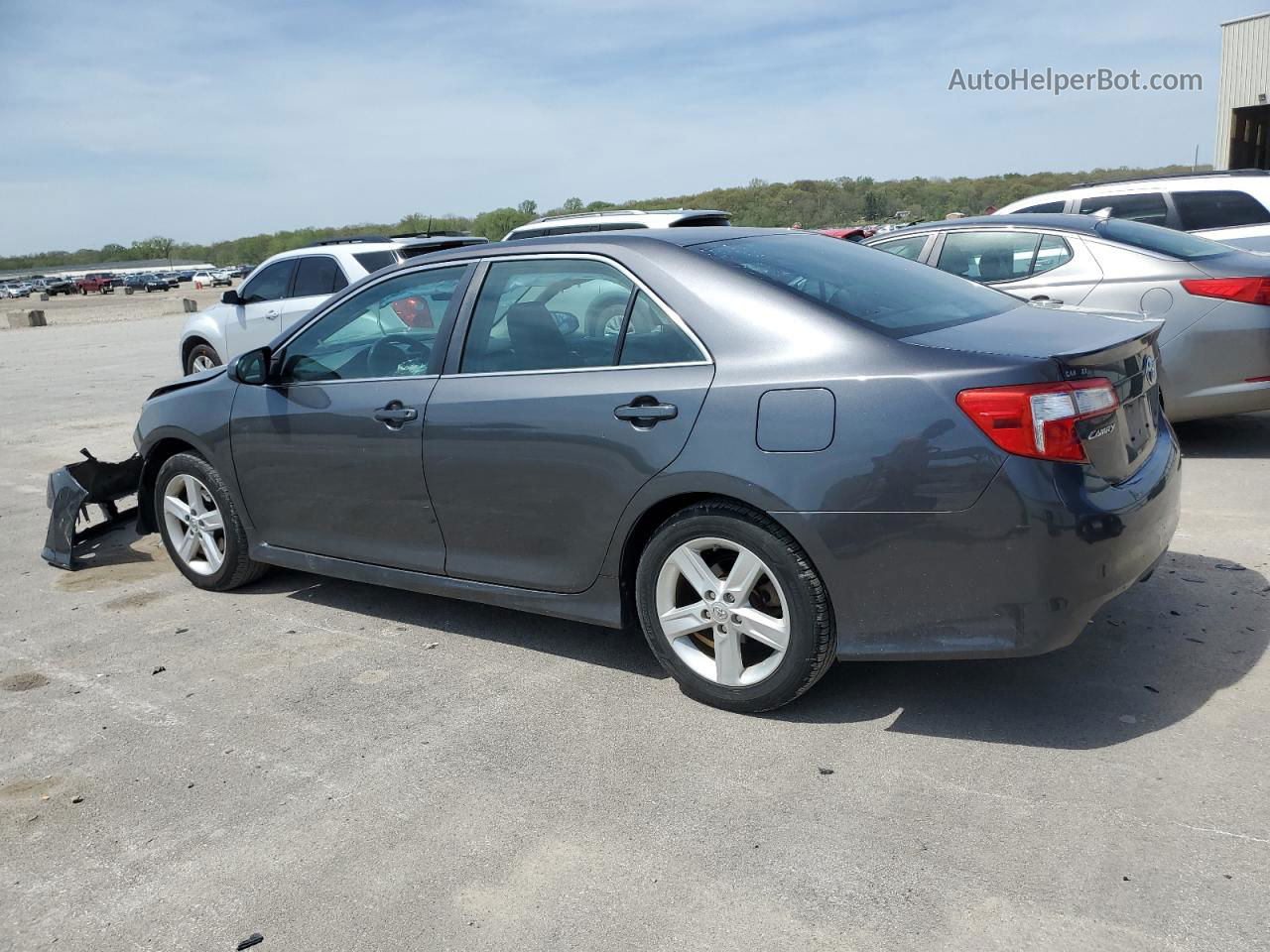 2014 Toyota Camry L Gray vin: 4T1BF1FK5EU801640