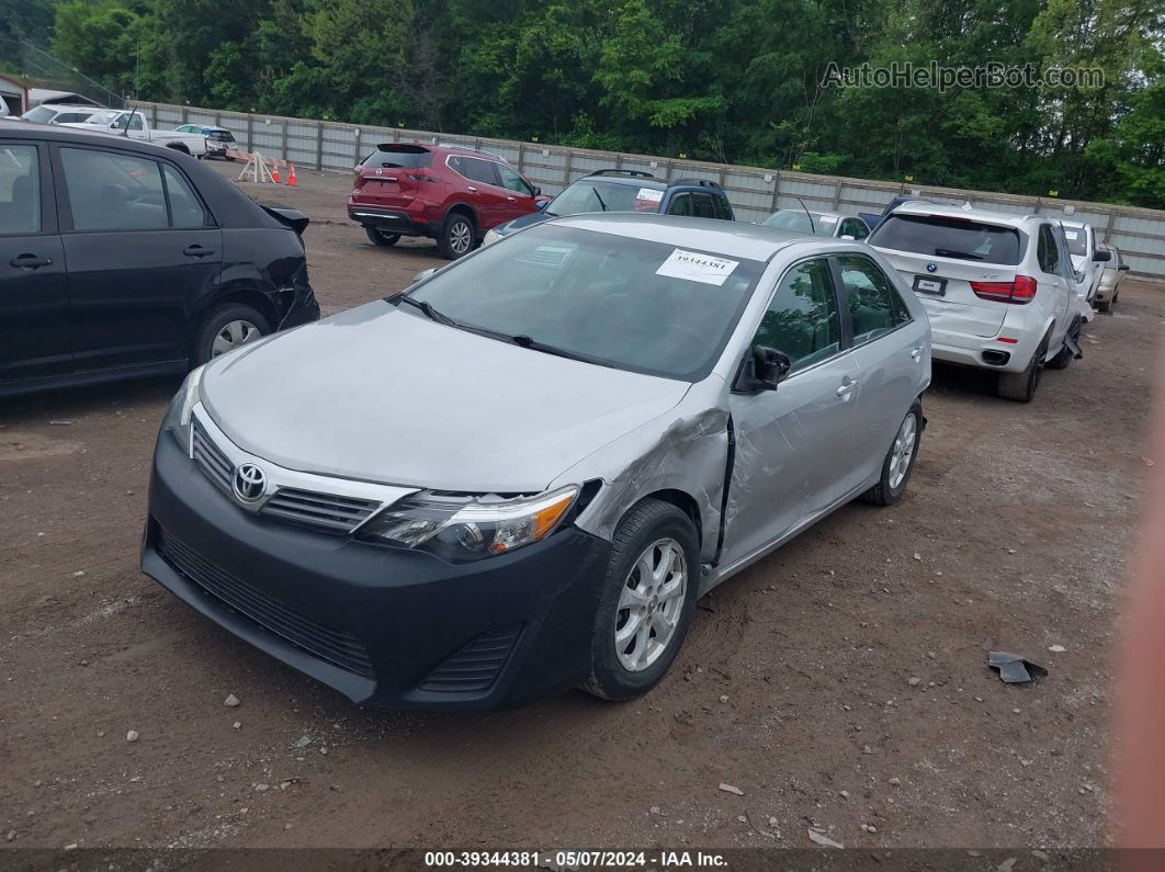 2014 Toyota Camry L Silver vin: 4T1BF1FK5EU861269