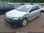 2014 Toyota Camry L Silver vin: 4T1BF1FK5EU861269