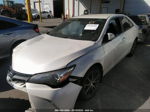 2016 Toyota Camry Xle/se/le/xse White vin: 4T1BF1FK5GU117545