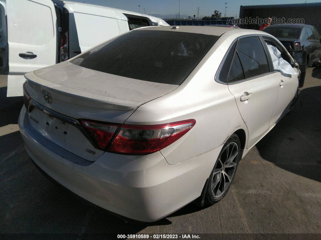 2016 Toyota Camry Xle/se/le/xse White vin: 4T1BF1FK5GU117545