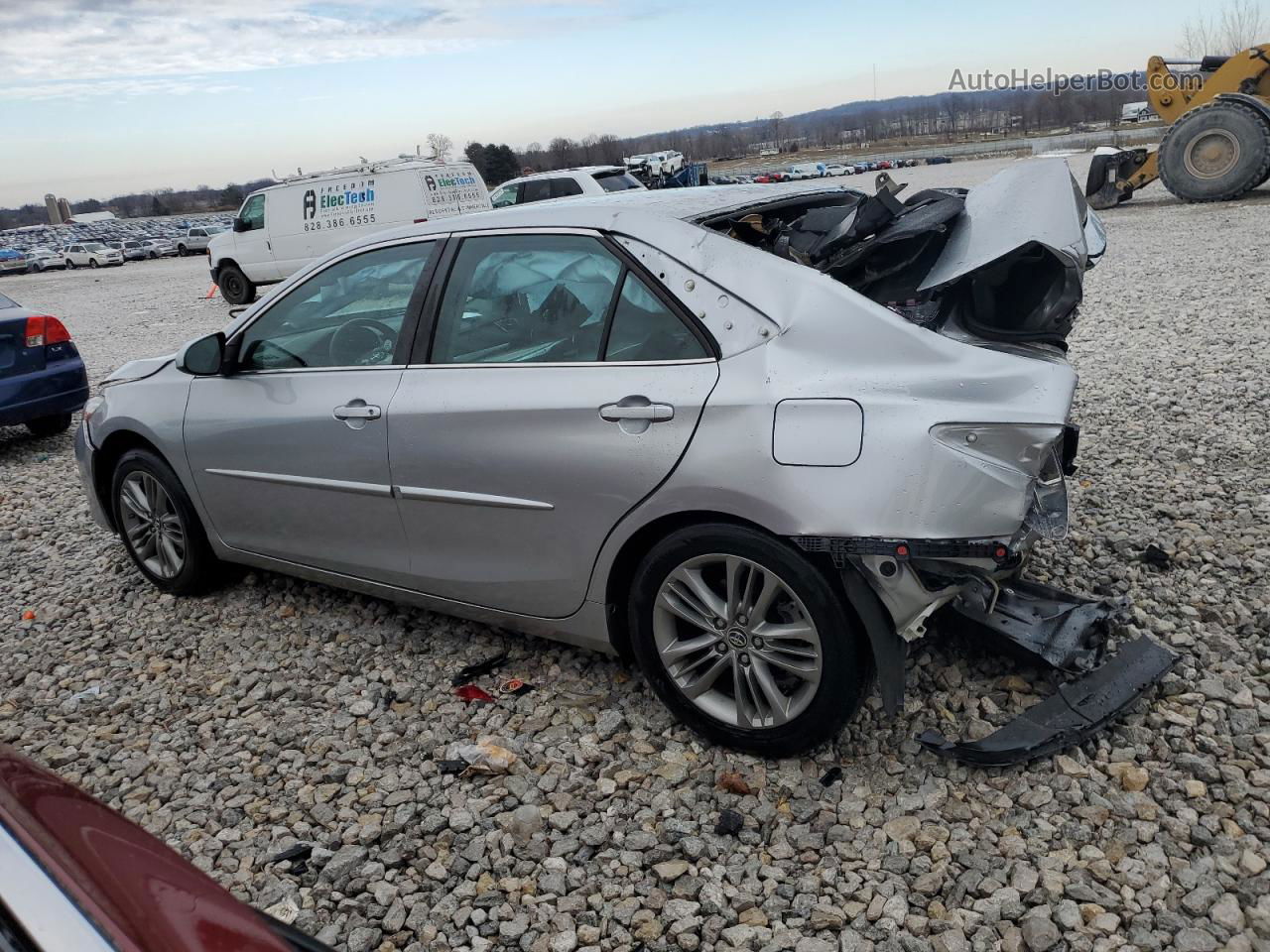 2016 Toyota Camry Le Silver vin: 4T1BF1FK5GU133664