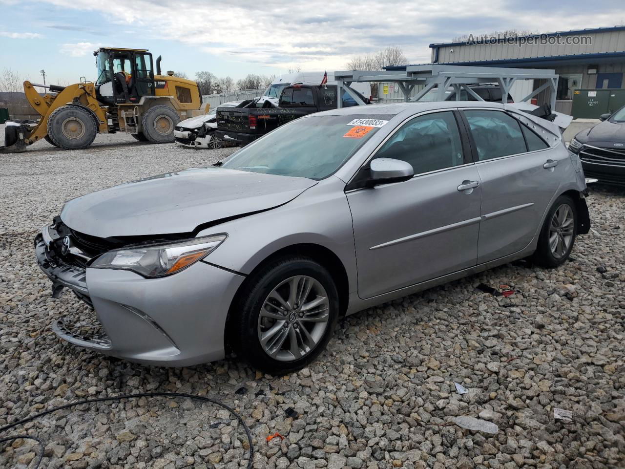 2016 Toyota Camry Le Silver vin: 4T1BF1FK5GU133664