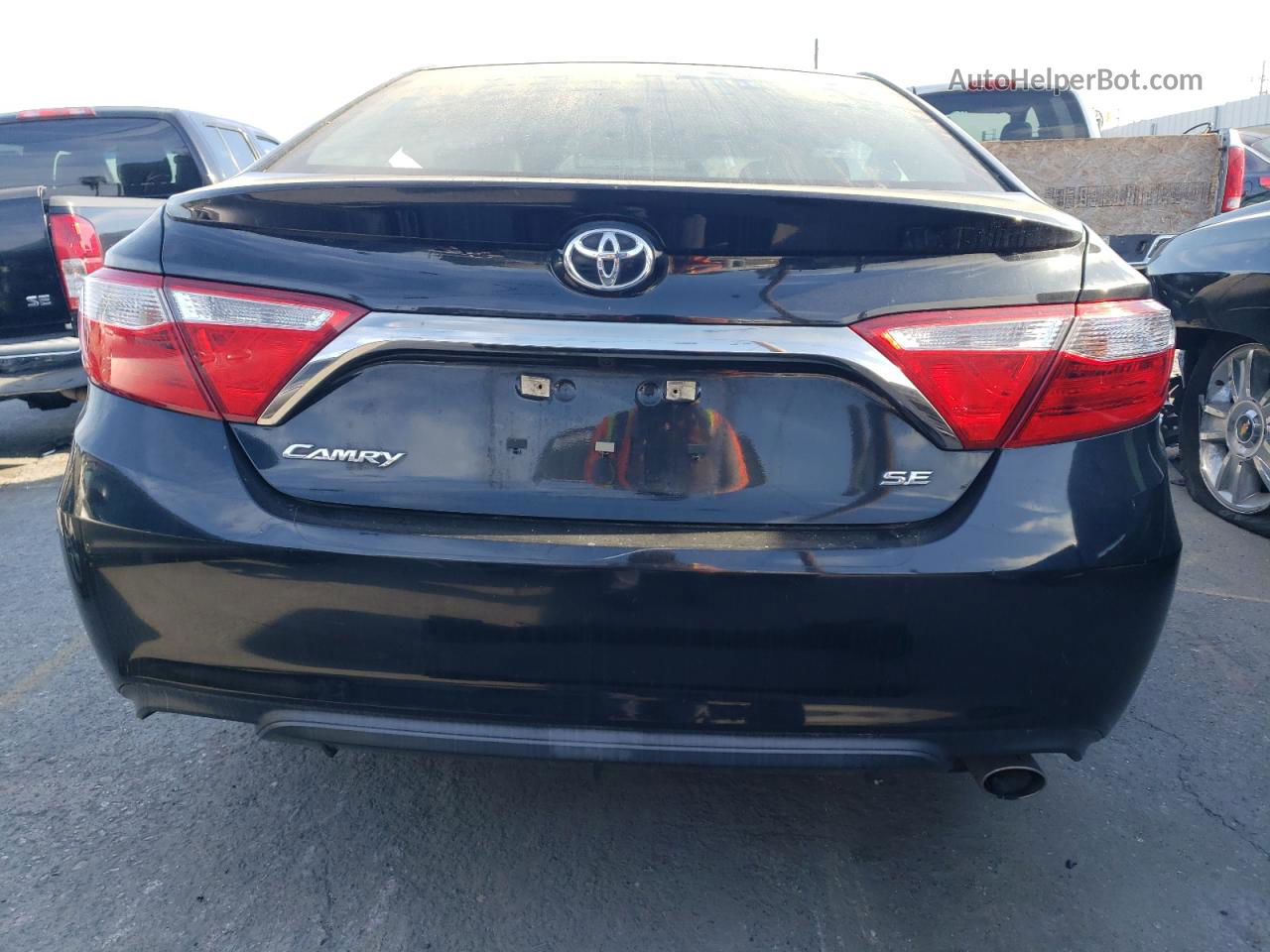 2016 Toyota Camry Le Black vin: 4T1BF1FK5GU161030