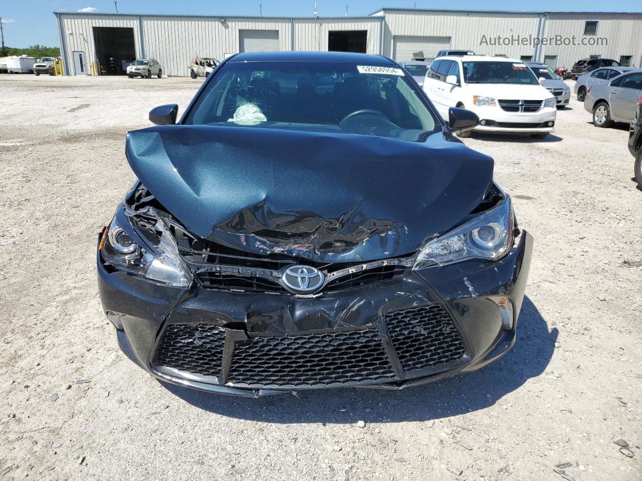 2016 Toyota Camry Le Blue vin: 4T1BF1FK5GU166518