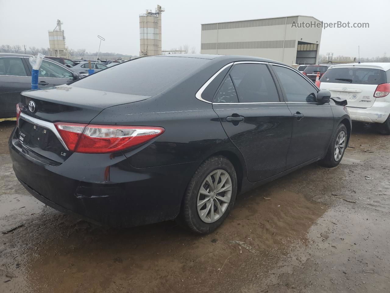 2016 Toyota Camry Le Black vin: 4T1BF1FK5GU181293