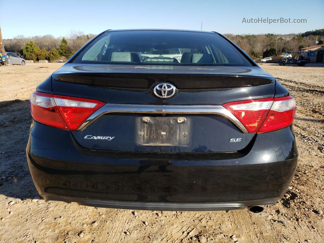 2016 Toyota Camry Le Черный vin: 4T1BF1FK5GU183951