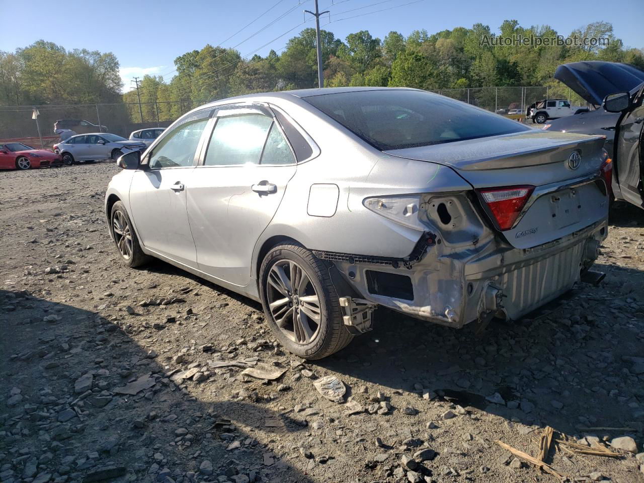 2016 Toyota Camry Le Silver vin: 4T1BF1FK5GU210002