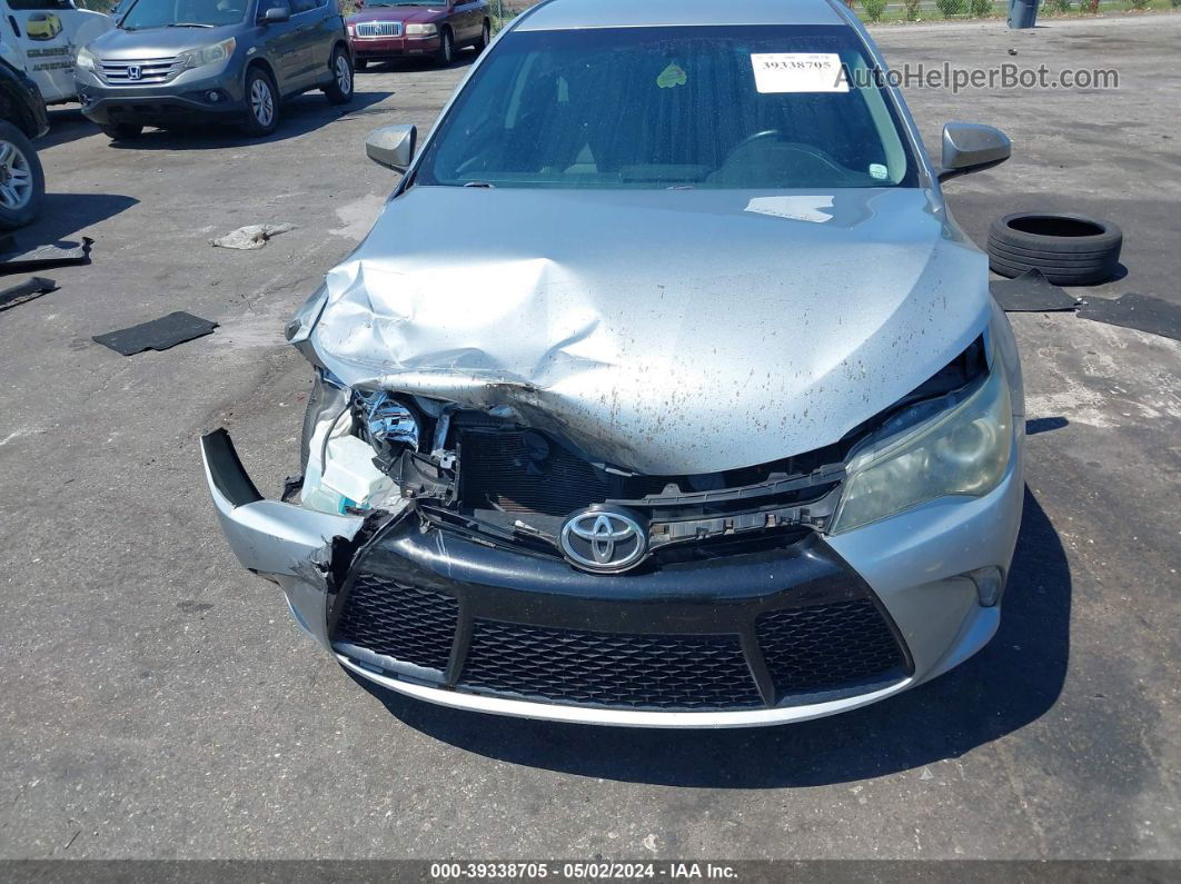 2016 Toyota Camry Xse Серебряный vin: 4T1BF1FK5GU236342