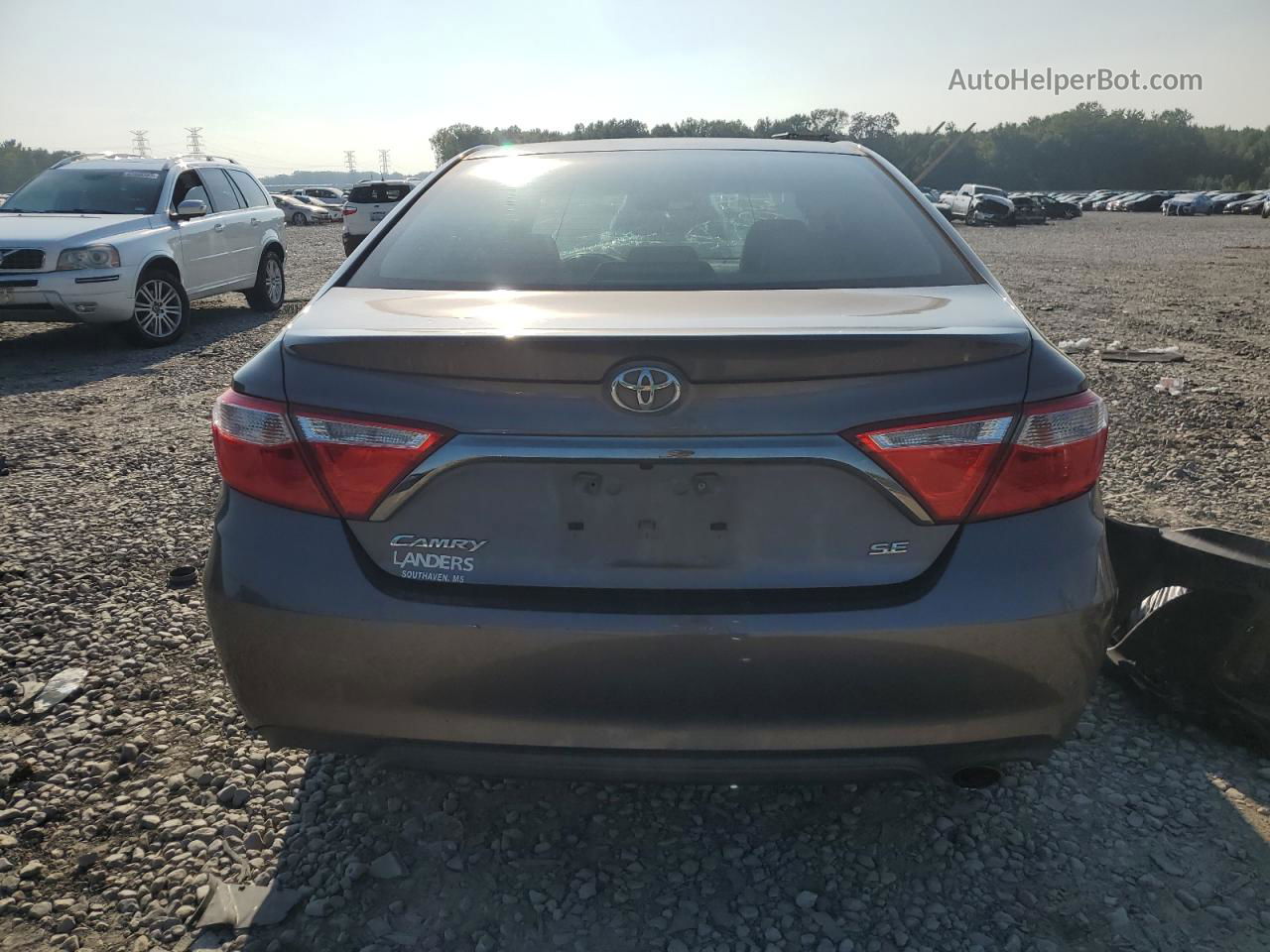 2016 Toyota Camry Le Черный vin: 4T1BF1FK5GU265033