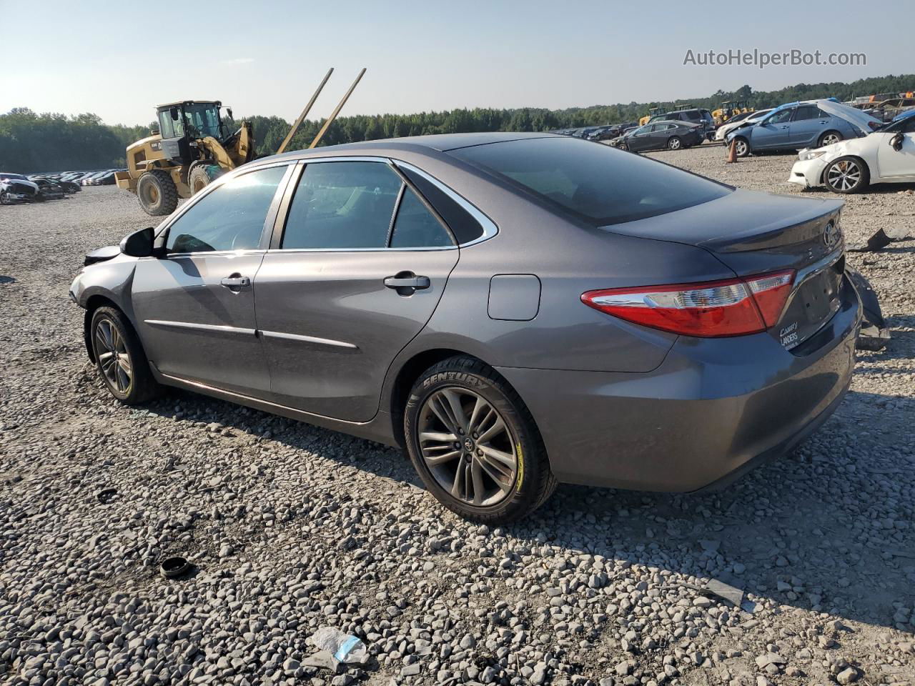 2016 Toyota Camry Le Черный vin: 4T1BF1FK5GU265033