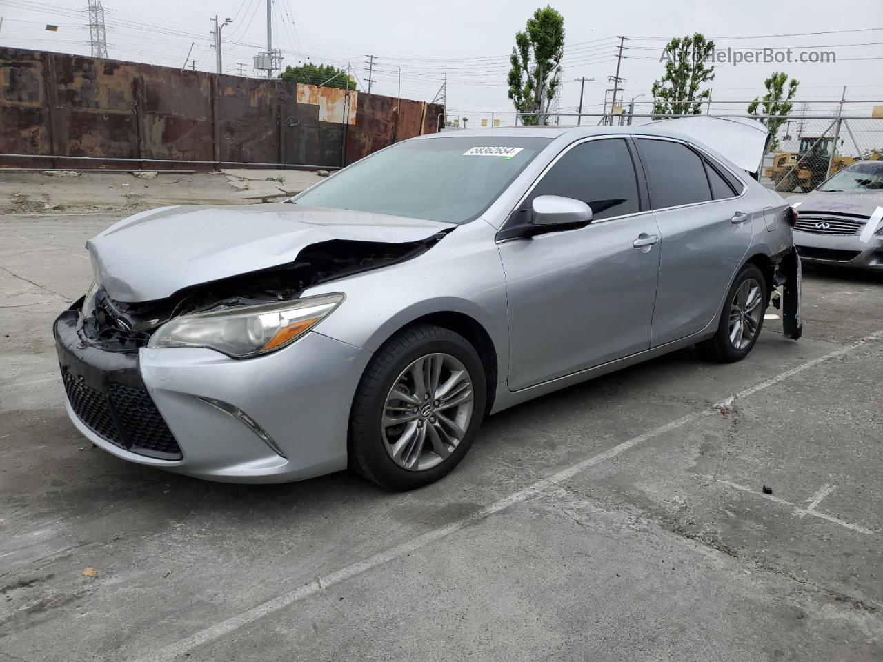 2016 Toyota Camry Le Silver vin: 4T1BF1FK5GU265338