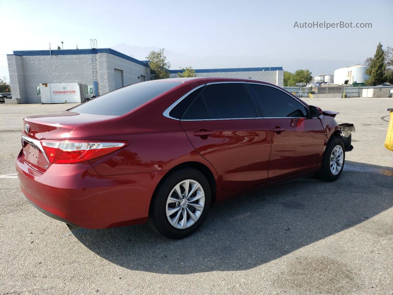 2016 Toyota Camry Le Burgundy vin: 4T1BF1FK5GU536883