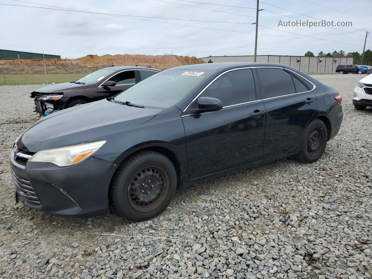 2016 Toyota Camry Le Black vin: 4T1BF1FK5GU558625