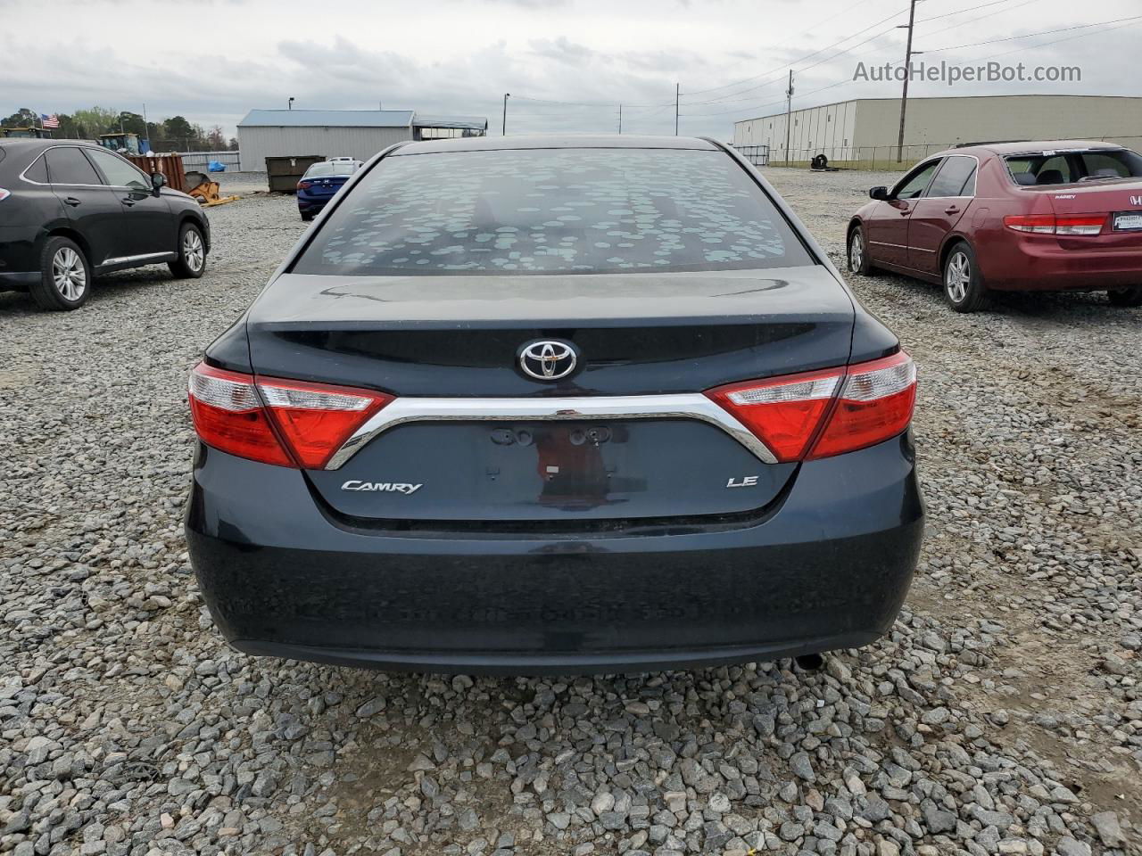 2016 Toyota Camry Le Black vin: 4T1BF1FK5GU558625