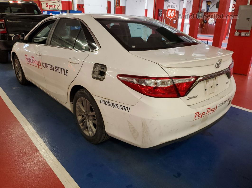 2016 Toyota Camry Se Белый vin: 4T1BF1FK5GU567065