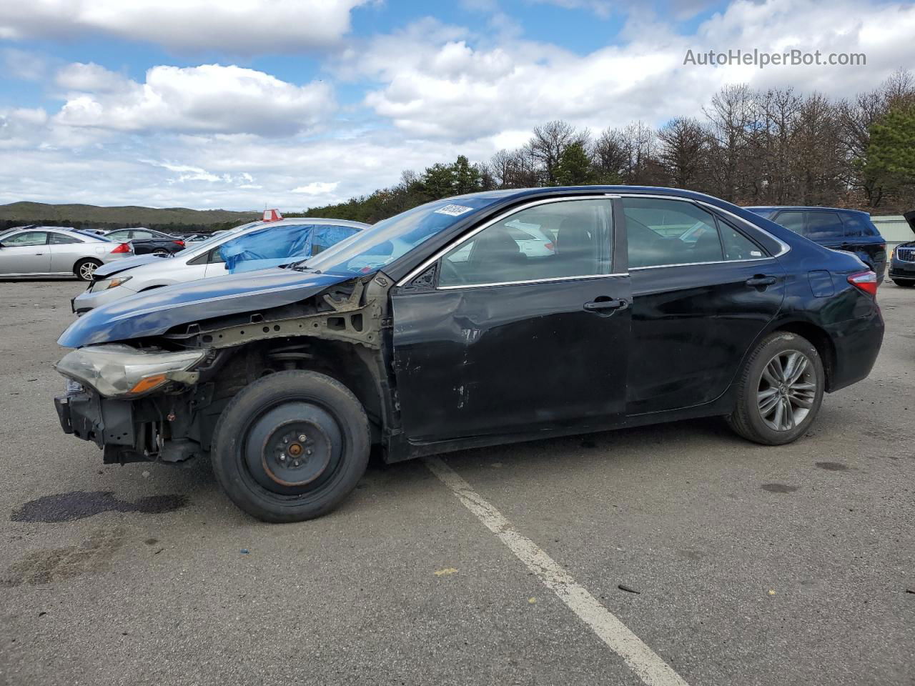 2016 Toyota Camry Le Black vin: 4T1BF1FK5GU569950