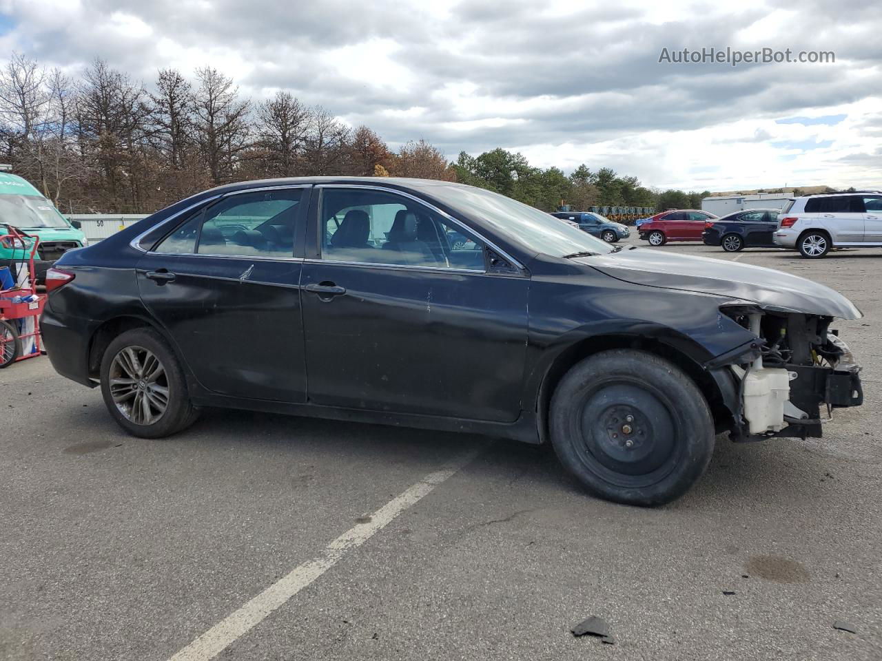 2016 Toyota Camry Le Black vin: 4T1BF1FK5GU569950