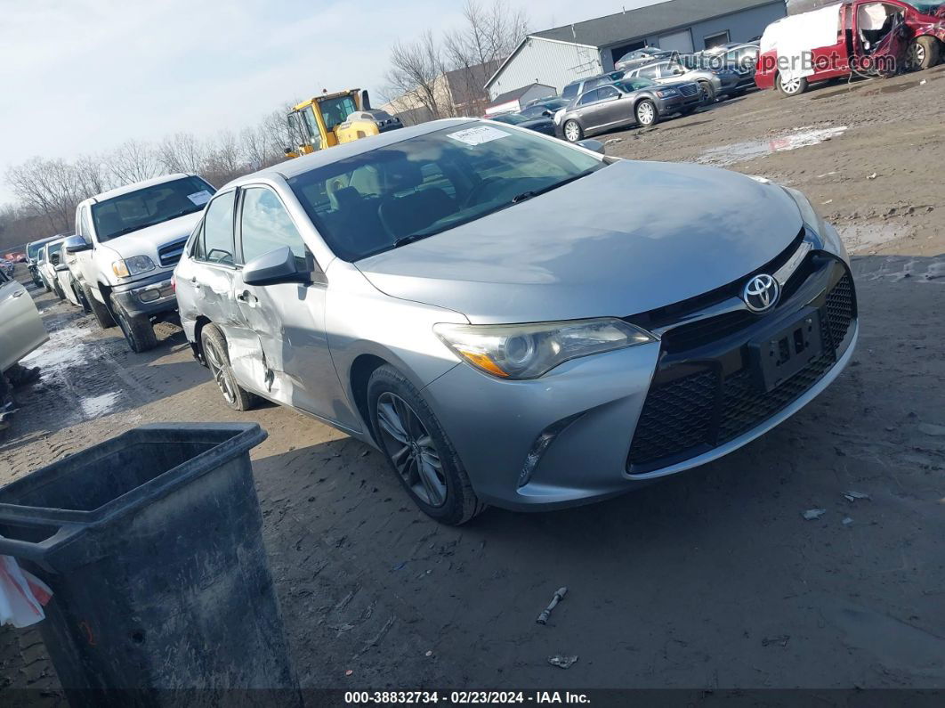 2016 Toyota Camry Se Серебряный vin: 4T1BF1FK5GU571858