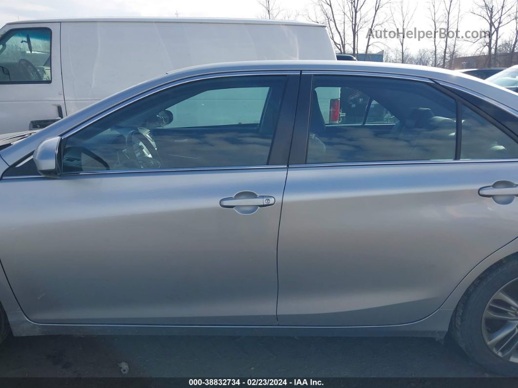 2016 Toyota Camry Se Серебряный vin: 4T1BF1FK5GU571858