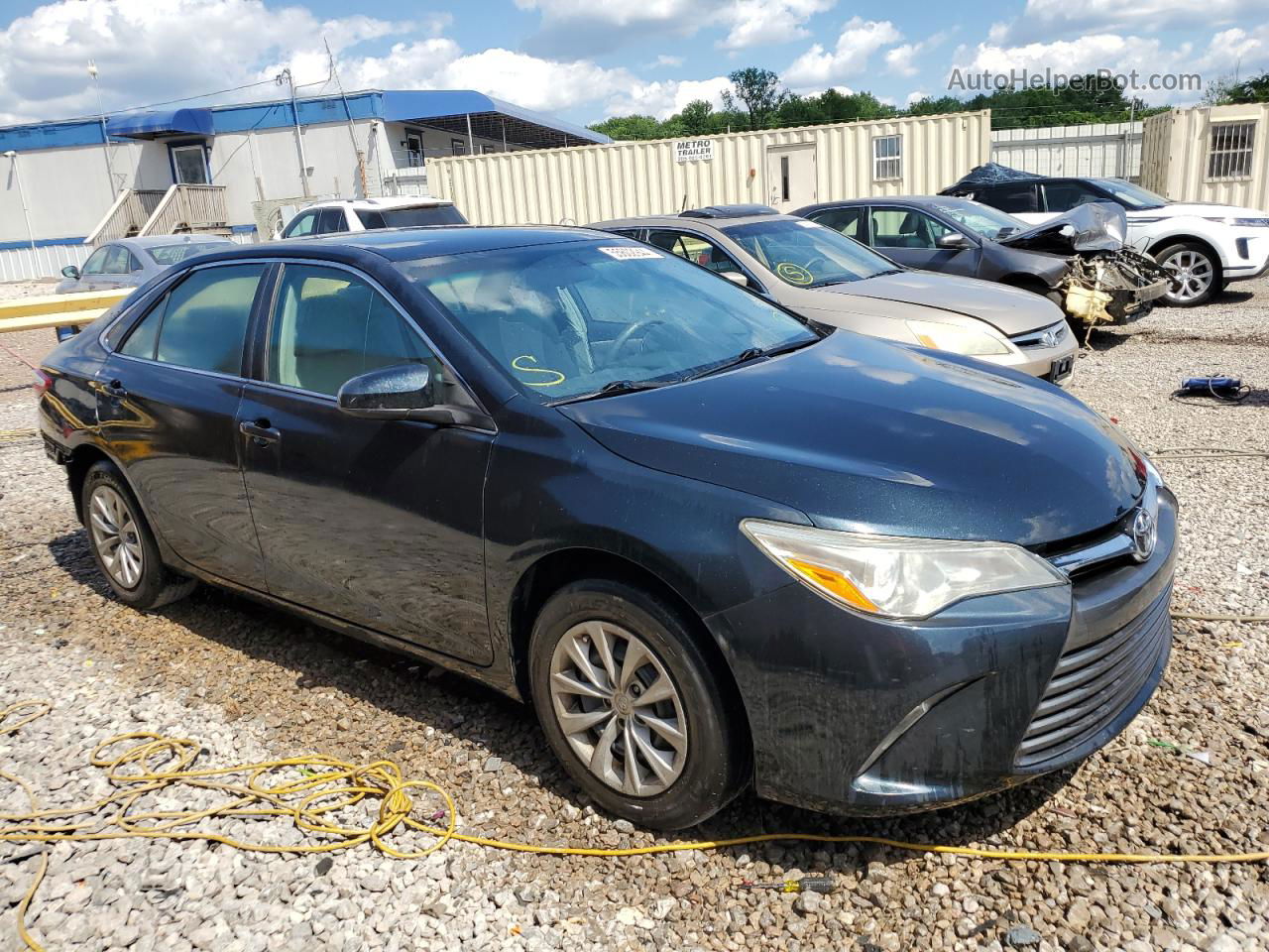 2016 Toyota Camry Le Black vin: 4T1BF1FK5GU574856