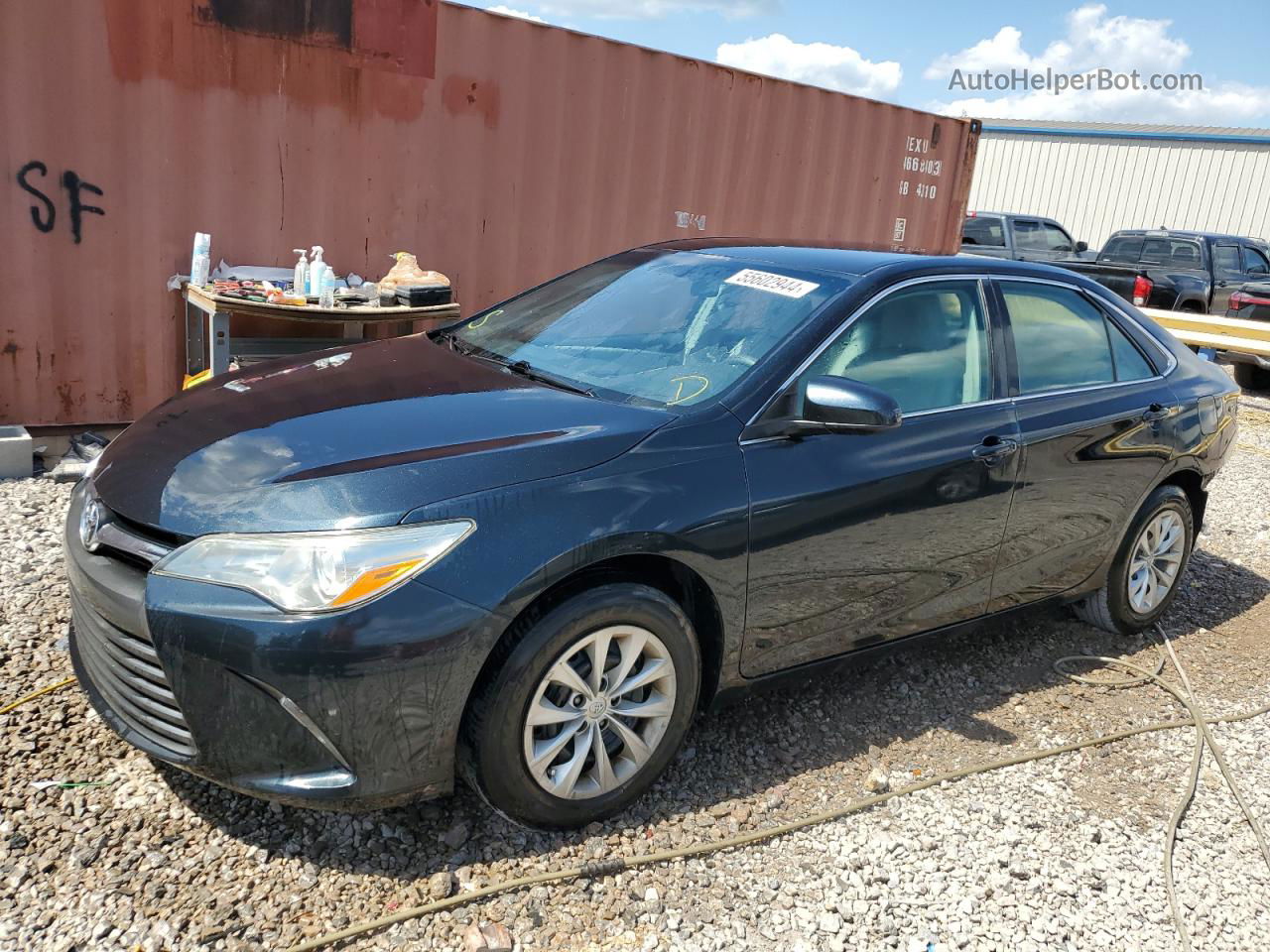 2016 Toyota Camry Le Black vin: 4T1BF1FK5GU574856