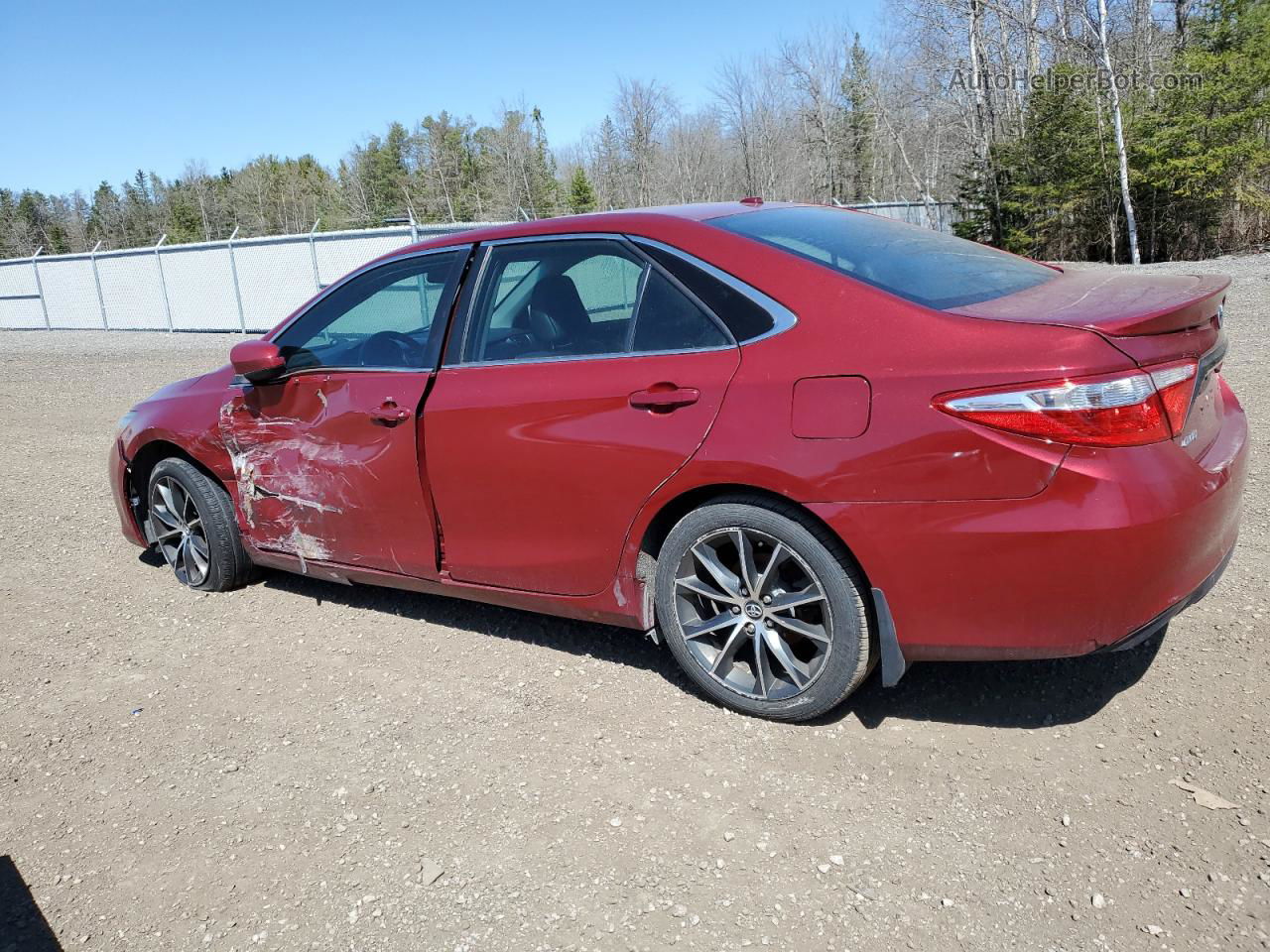 2016 Toyota Camry Le Maroon vin: 4T1BF1FK5GU589504