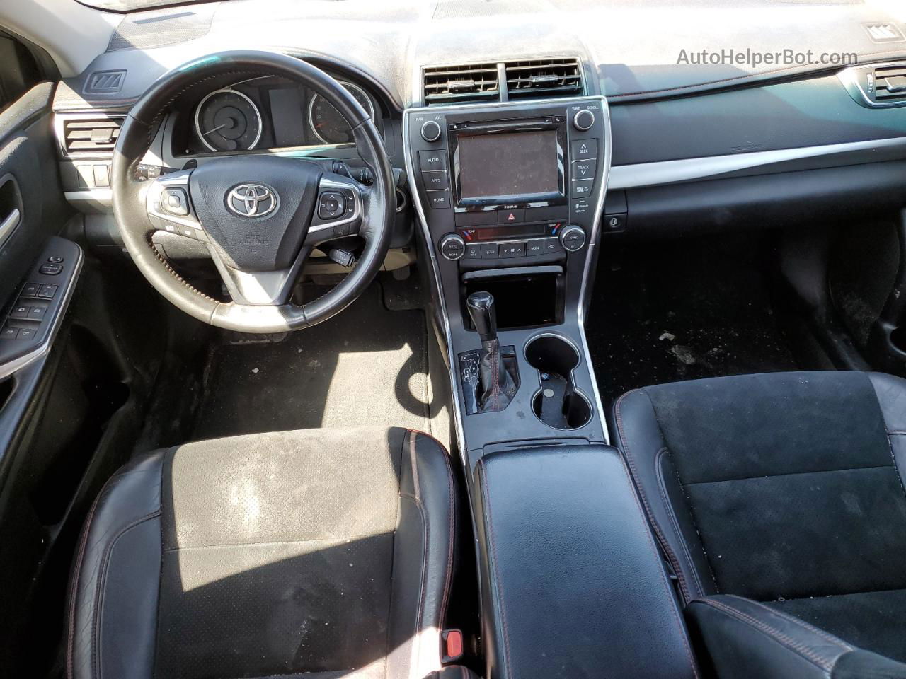 2016 Toyota Camry Le Темно-бордовый vin: 4T1BF1FK5GU589504