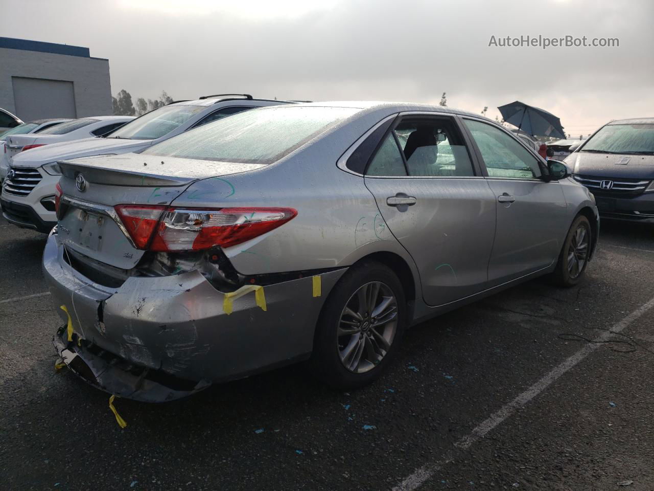 2016 Toyota Camry Le Silver vin: 4T1BF1FK5GU594556