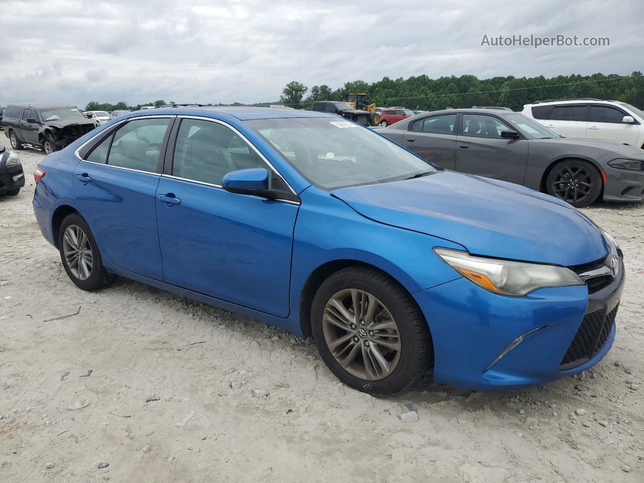 2017 Toyota Camry Le Blue vin: 4T1BF1FK5HU617786