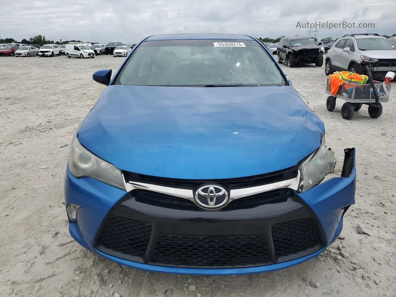 2017 Toyota Camry Le Blue vin: 4T1BF1FK5HU617786