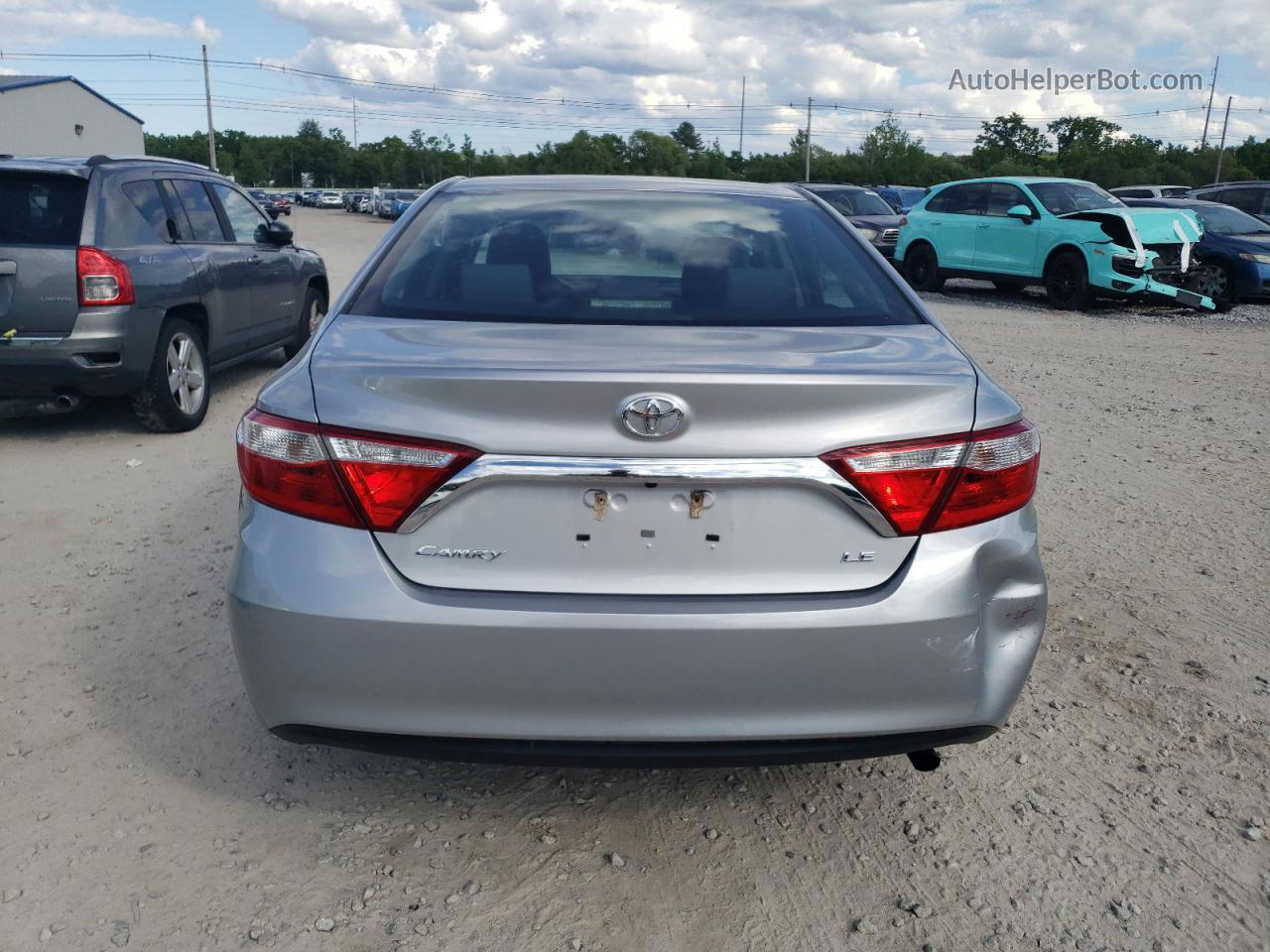 2017 Toyota Camry Le Silver vin: 4T1BF1FK5HU640646