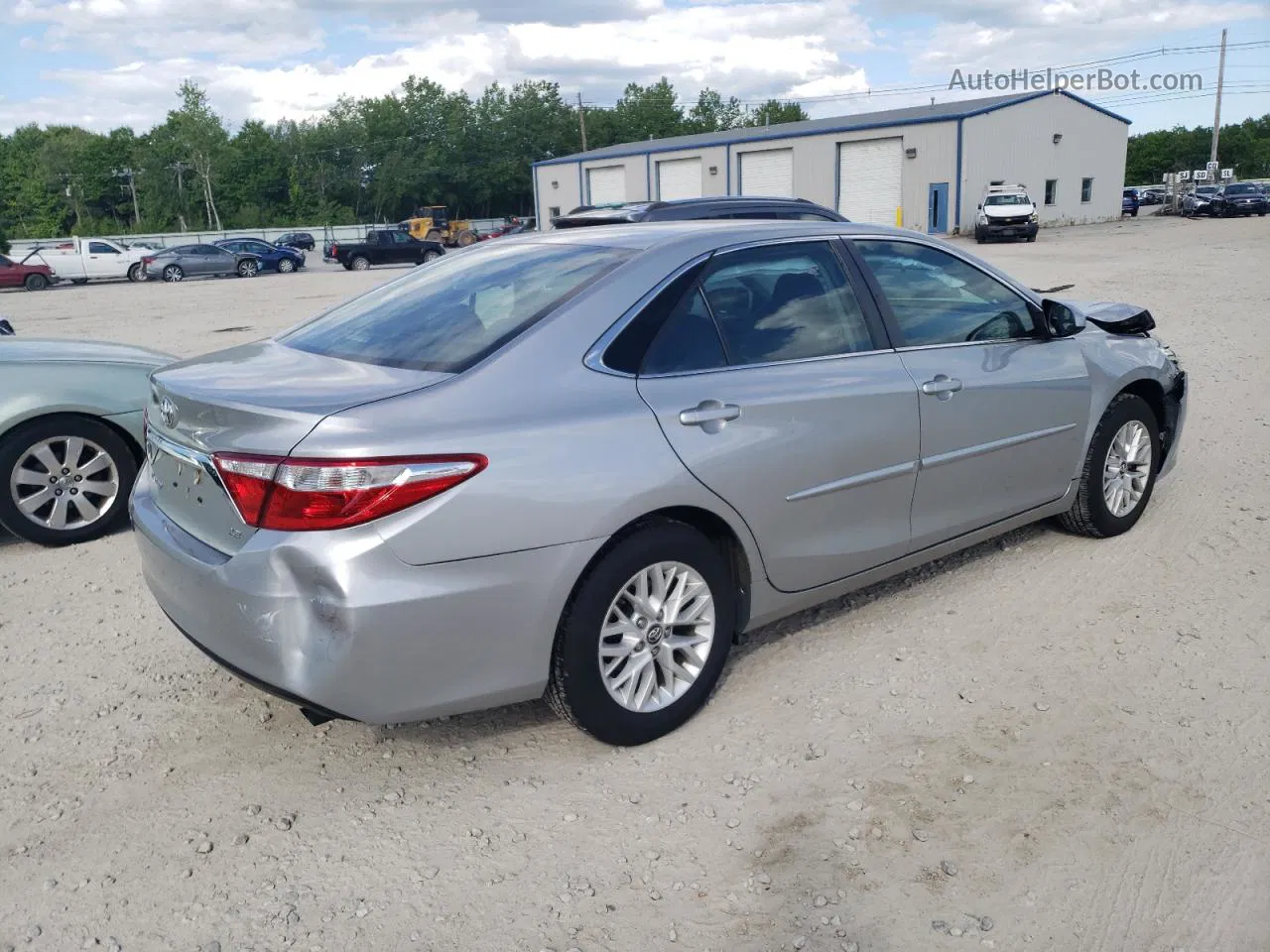 2017 Toyota Camry Le Silver vin: 4T1BF1FK5HU640646