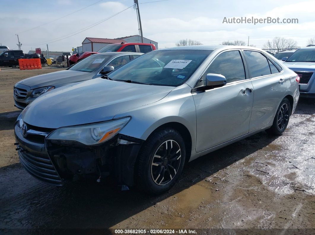 2017 Toyota Camry Le Silver vin: 4T1BF1FK5HU697896