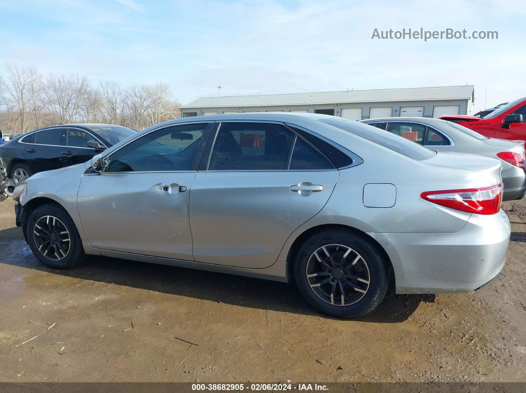 2017 Toyota Camry Le Silver vin: 4T1BF1FK5HU697896