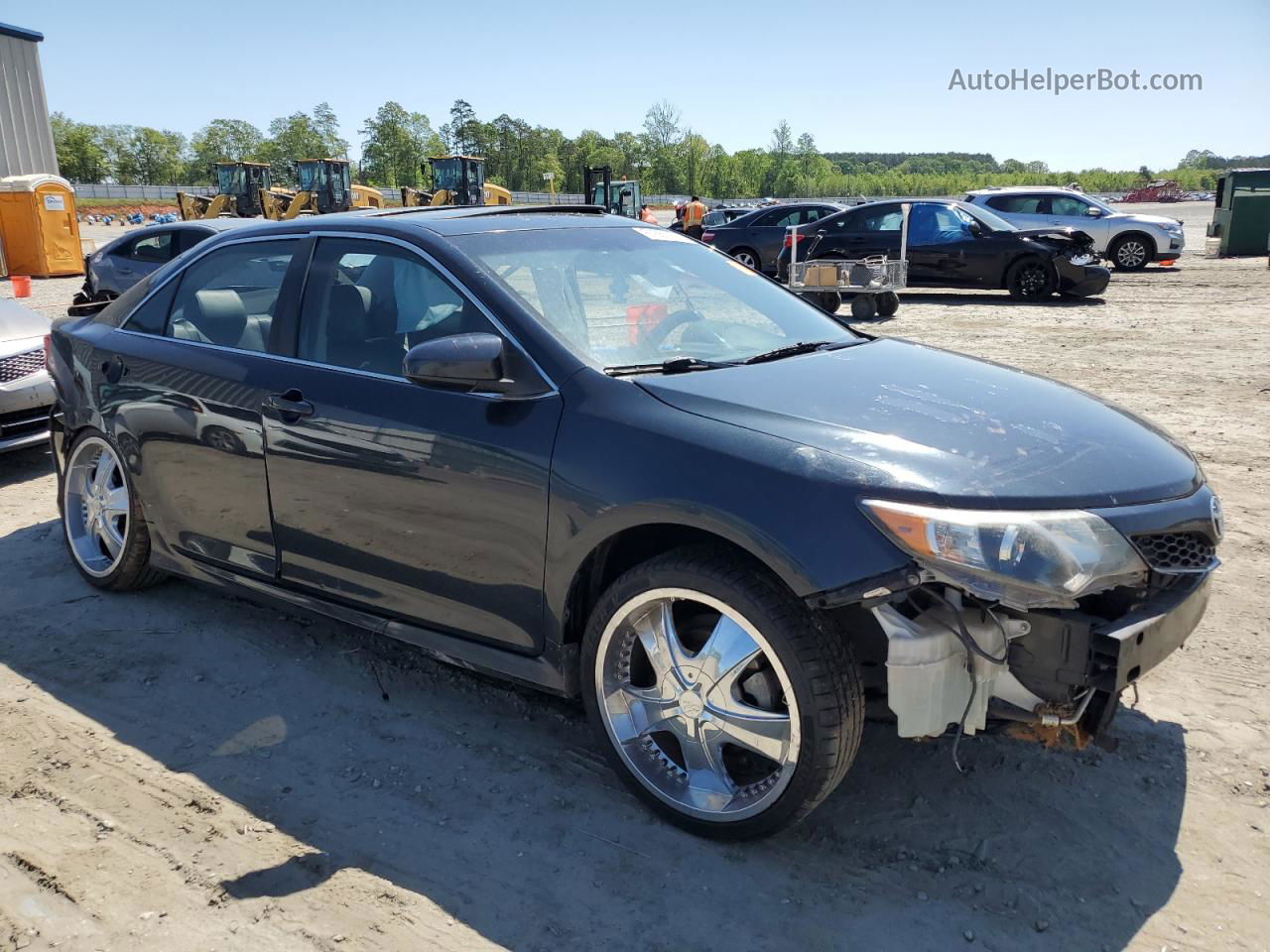 2012 Toyota Camry Base Черный vin: 4T1BF1FK6CU012104