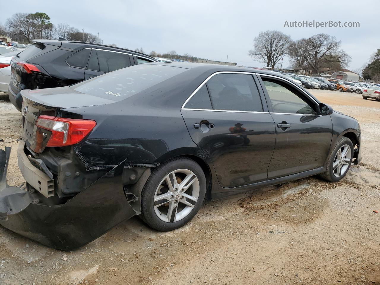 2012 Toyota Camry Base Черный vin: 4T1BF1FK6CU016959