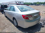 2012 Toyota Camry Le Silver vin: 4T1BF1FK6CU025273