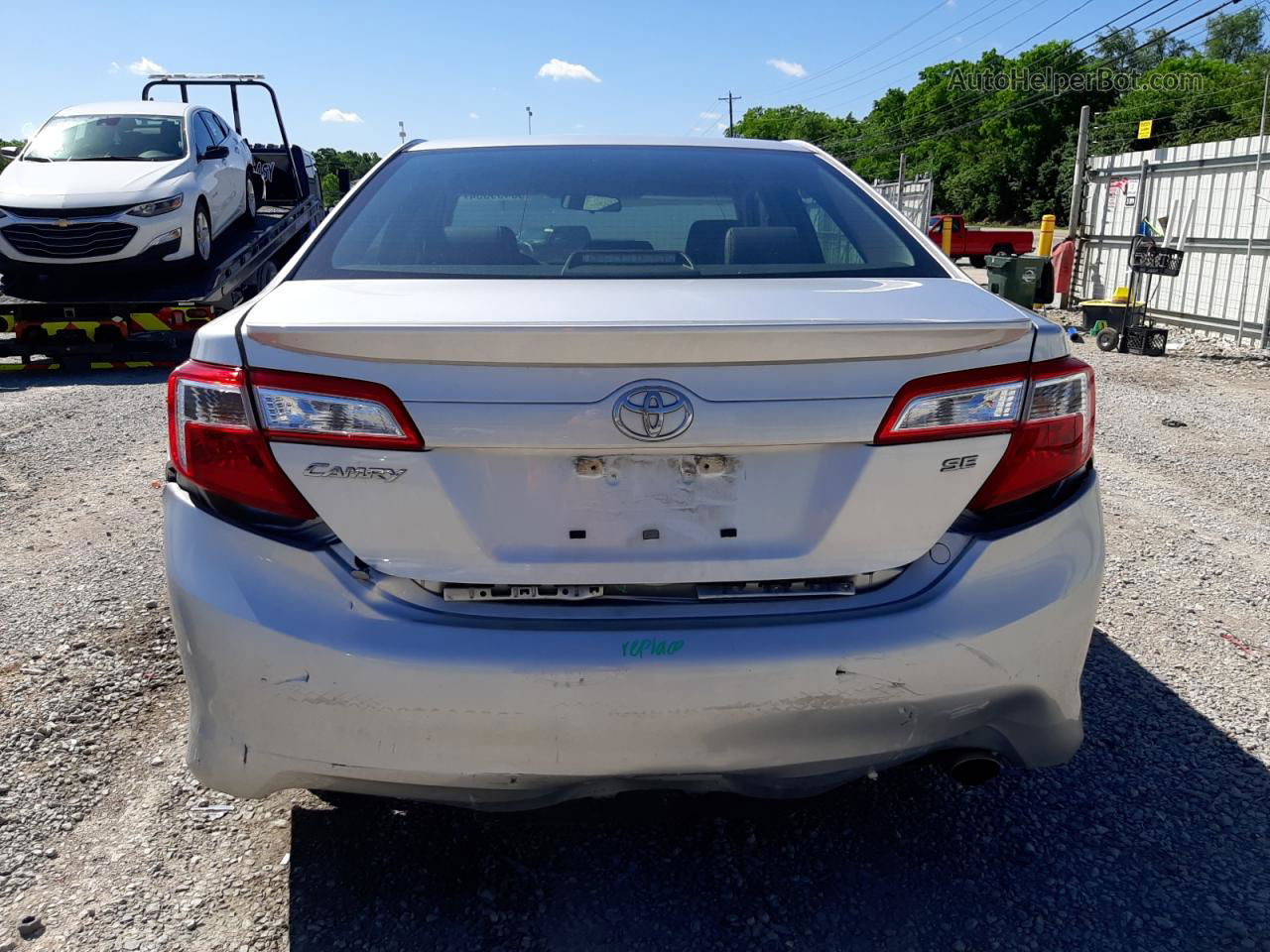 2012 Toyota Camry Base Silver vin: 4T1BF1FK6CU084601