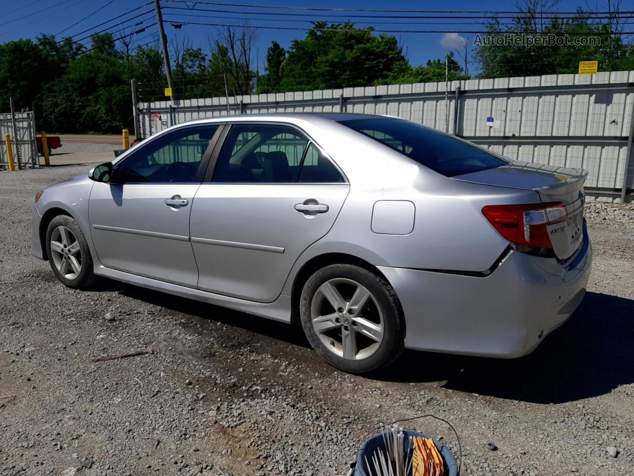 2012 Toyota Camry Base Silver vin: 4T1BF1FK6CU084601