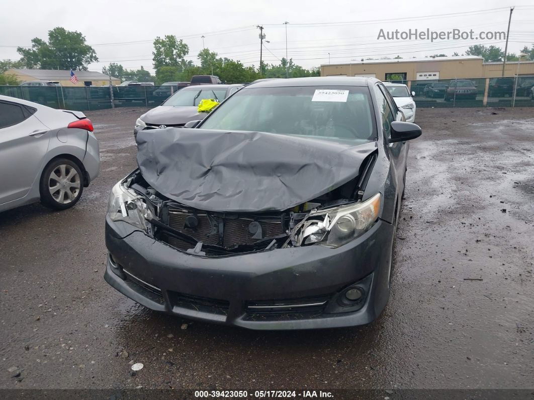 2012 Toyota Camry Se Gray vin: 4T1BF1FK6CU094402