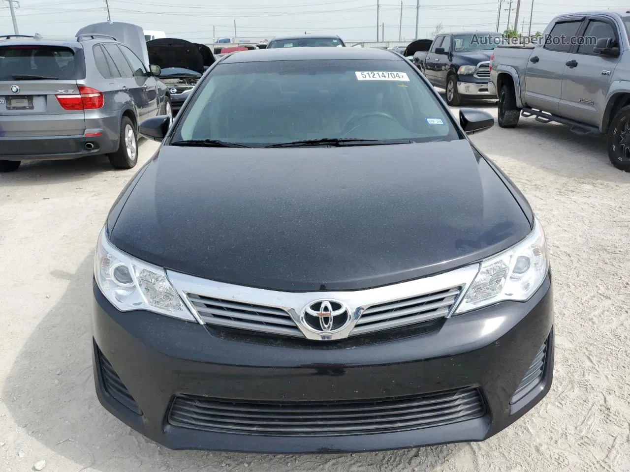 2012 Toyota Camry Base Черный vin: 4T1BF1FK6CU163301