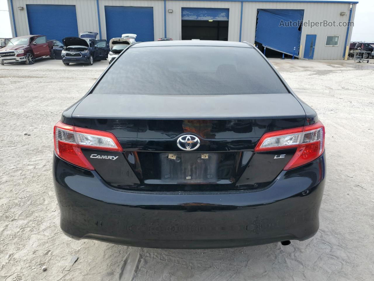 2012 Toyota Camry Base Черный vin: 4T1BF1FK6CU163301