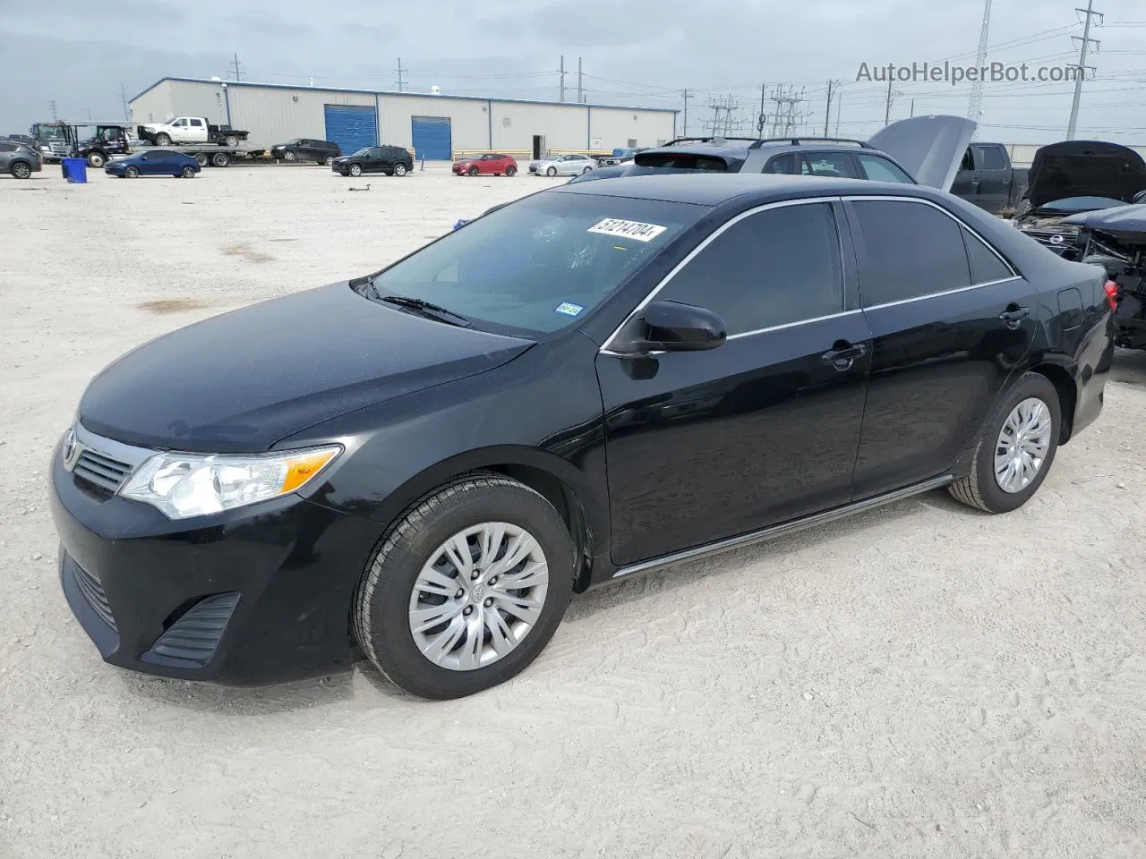 2012 Toyota Camry Base Black vin: 4T1BF1FK6CU163301